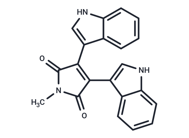 Bisindolylmaleimide V Chemical Structure