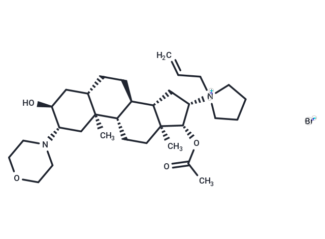 Rocuronium bromide Chemical Structure