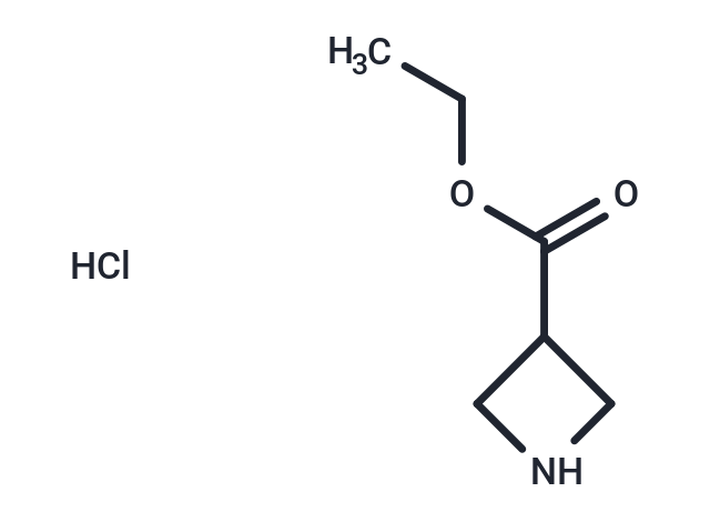 TargetMol Chemical Structure Ethyl azetidine-3-carboxylate hydrochloride