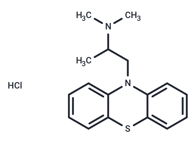 Promethazine hydrochloride Chemical Structure