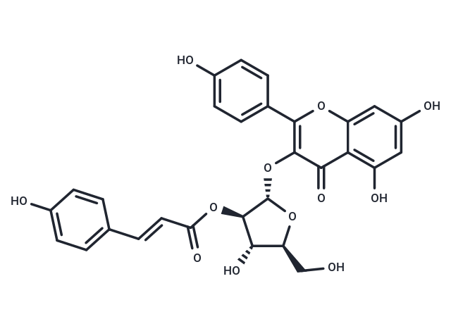 TargetMol Chemical Structure 2''-O-Coumaroyljuglanin