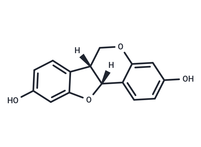 TargetMol Chemical Structure 3,9-Dihydroxypterocarpan