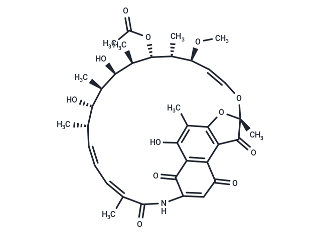 Rifamycin S Chemical Structure