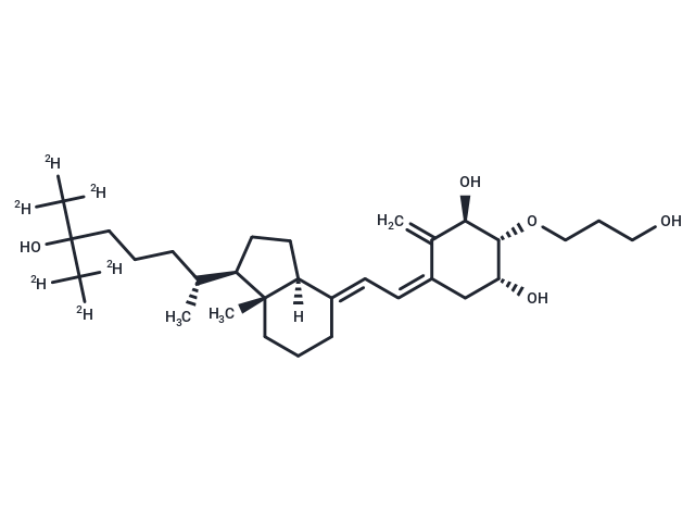 TargetMol Chemical Structure Eldecalcitol-d6