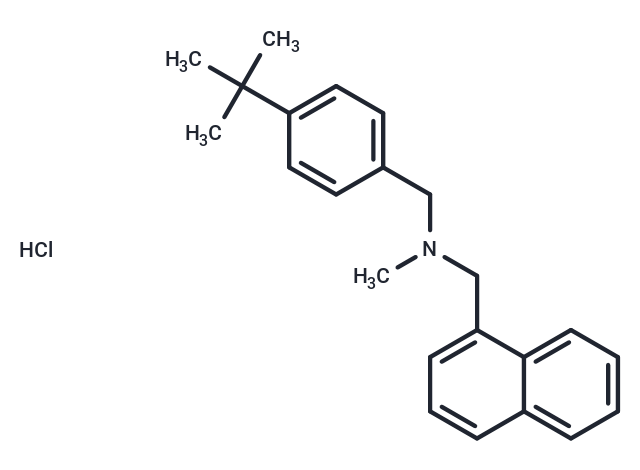 Butenafine hydrochloride Chemical Structure