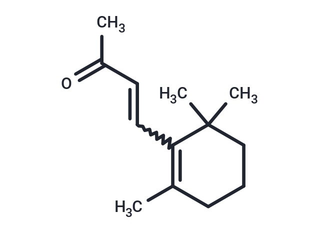 β-Ionone Chemical Structure