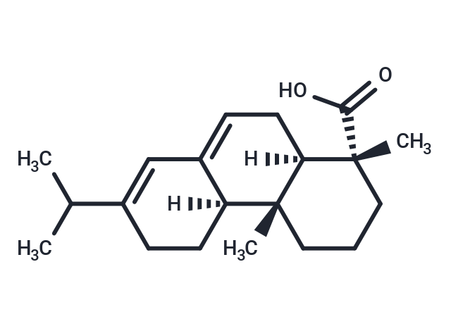 Abietic Acid Chemical Structure
