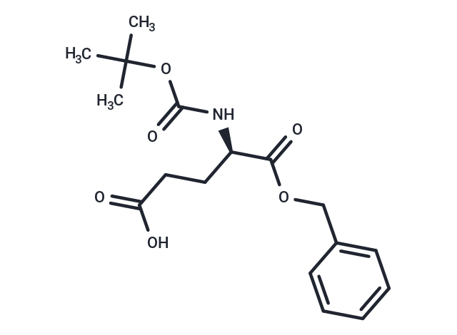Boc-D-Glu-OBzl Chemical Structure