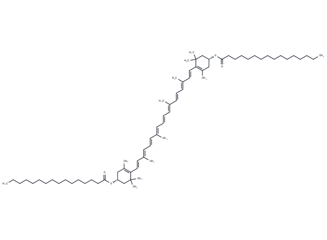 TargetMol Chemical Structure Zeaxanthin dipalmitate