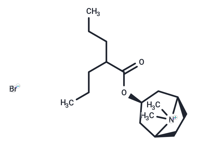Anisotropine Methylbromide Chemical Structure