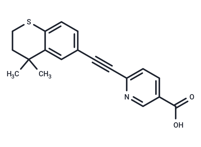 Tazarotenic acid Chemical Structure