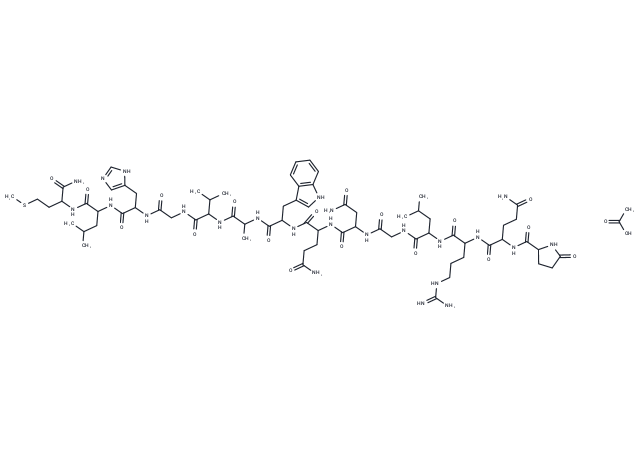 TargetMol Chemical Structure Bombesin acetate(31362-50-2 free base)