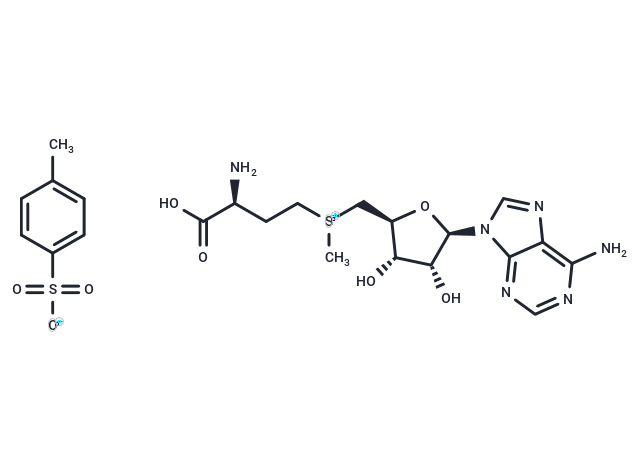 S-(5'-Adenosyl)-L-methionine tosylate Chemical Structure