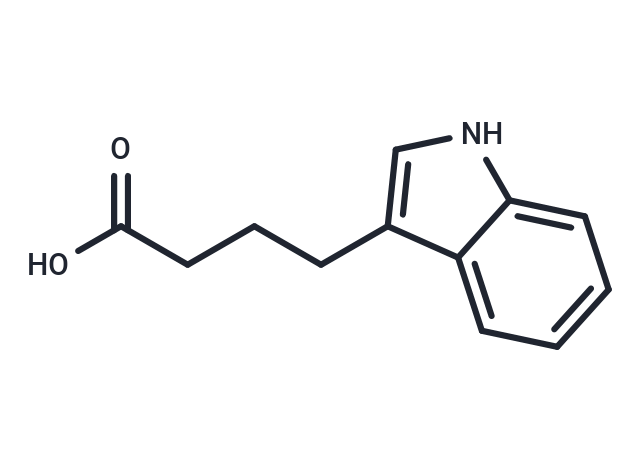 Indole-3-butyric acid Chemical Structure