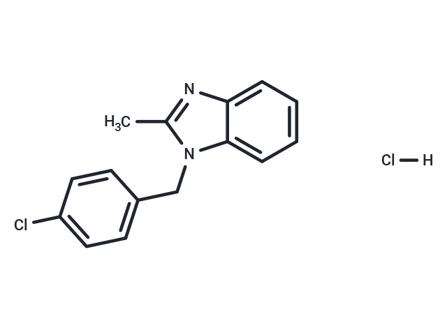 Chlormidazole hydrochloride Chemical Structure