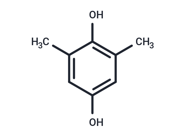 2,6-Dimethylhydroquinone Chemical Structure