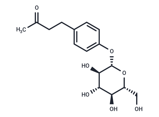 TargetMol Chemical Structure Raspberry ketone glucoside