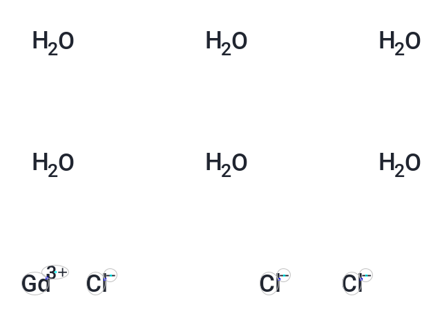 Gadolinium(III) chloride hexahydrate Chemical Structure