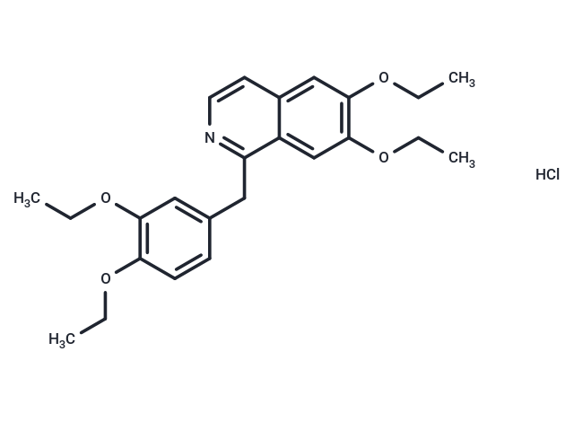 Ethaverine hydrochloride Chemical Structure