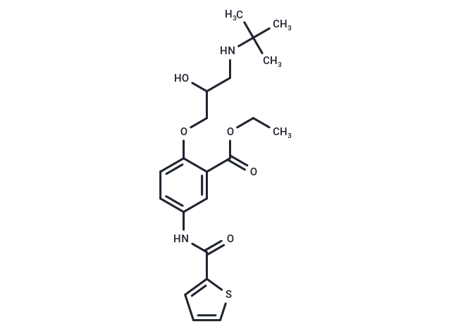 tienoxolol Chemical Structure