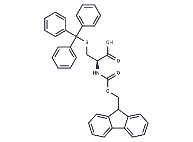 Fmoc-Cys(Trt)-OH Chemical Structure