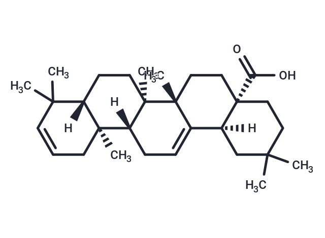TargetMol Chemical Structure Oleana-2,12-dien-28-oic acid
