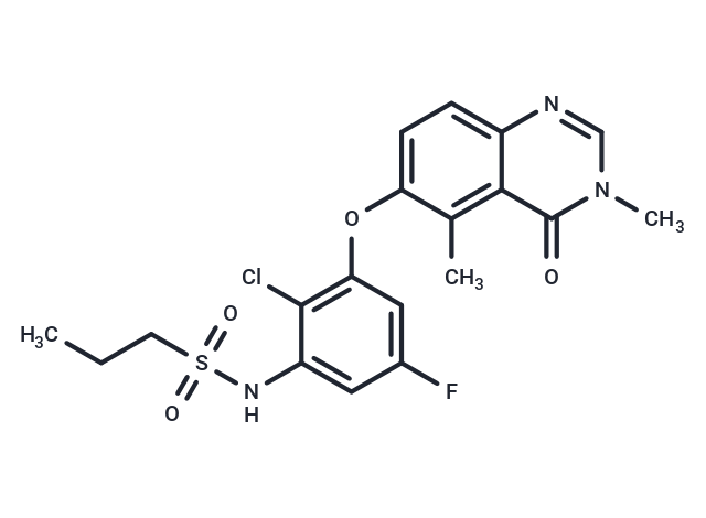 TargetMol Chemical Structure B-Raf IN 13