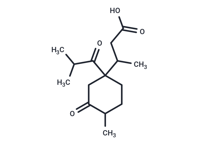 Acoric acid Chemical Structure