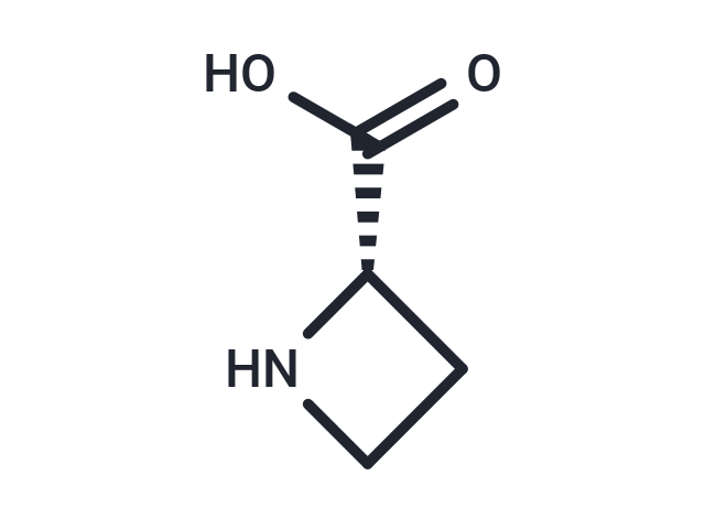 L-Azetidine-2-carboxylic acid Chemical Structure