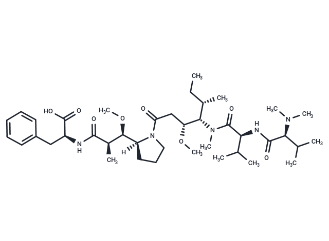 Auristatin F Chemical Structure