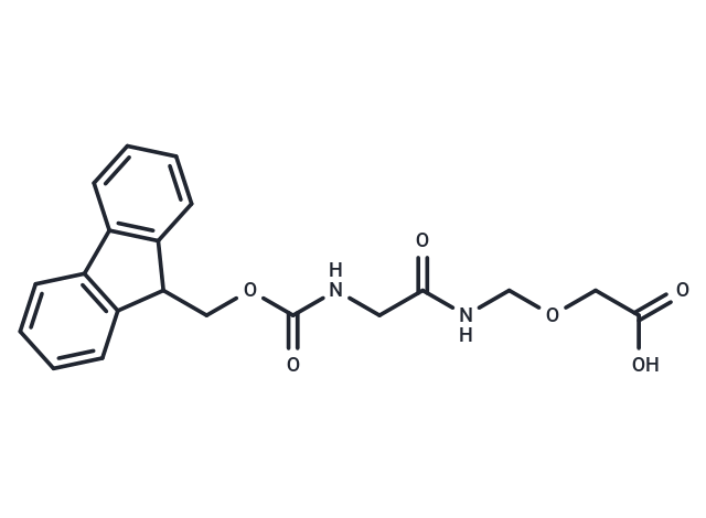 Fmoc-Gly-NH-CH2-O-CH2COOH Chemical Structure