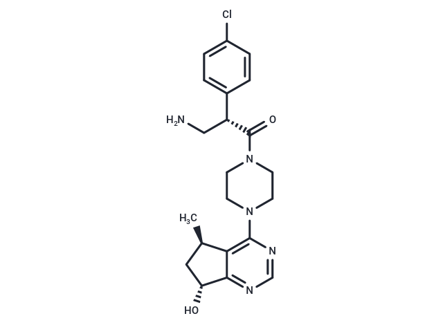 TargetMol Chemical Structure Ipatasertib-NH2
