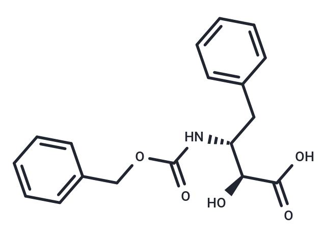 (2S,3R)-3-(((Benzyloxy)carbonyl)amino)-2-hydroxy-4-phenylbutanoic acid Chemical Structure