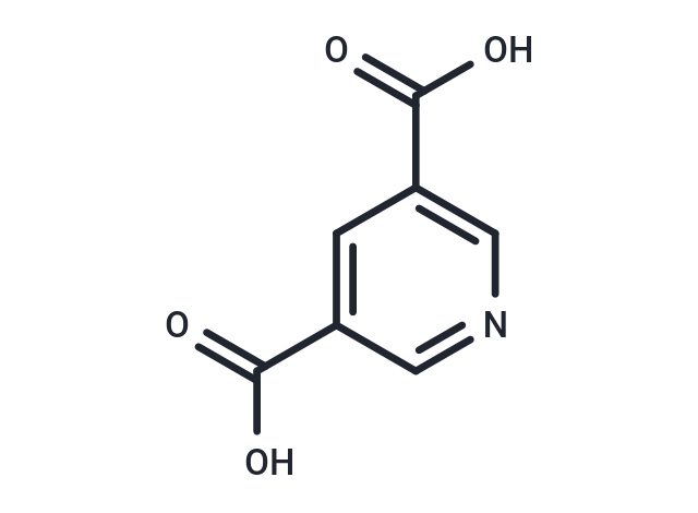 3,5-Pyridinedicarboxylic Acid Chemical Structure
