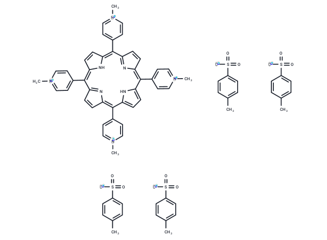 TMPyP4 tosylate Chemical Structure