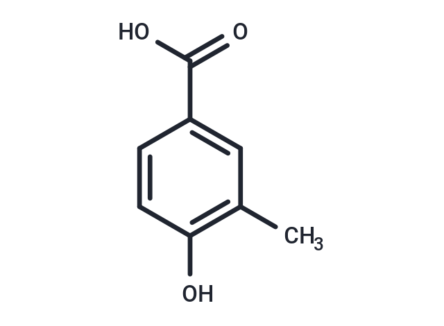 4-hydroxy-3-methylbenzoic acid Chemical Structure
