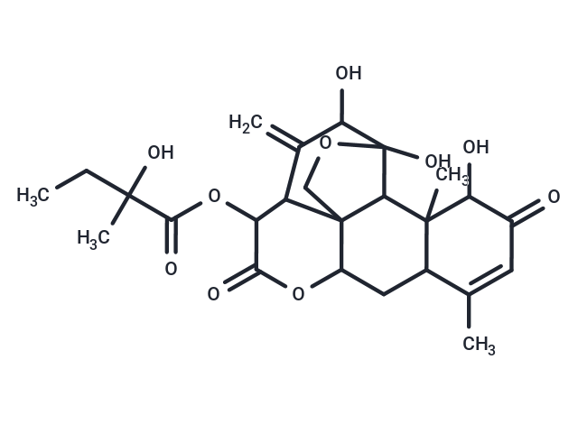 13,18-Dehydroglaucarubinone Chemical Structure