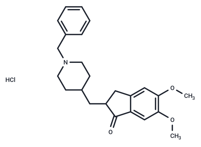 Donepezil Hydrochloride Chemical Structure