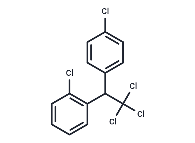 o,p'-DDT Chemical Structure