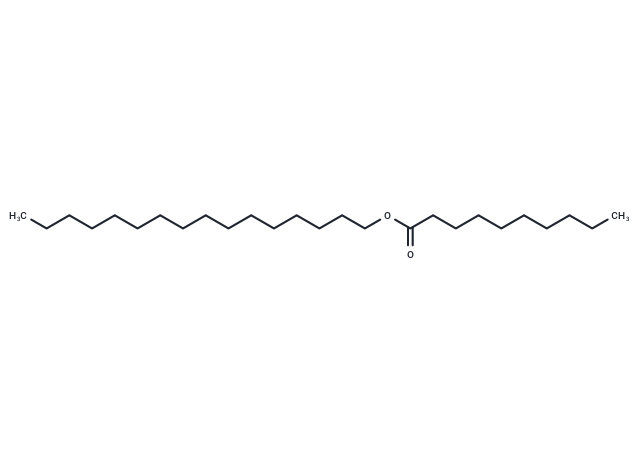 Cetyl caprate Chemical Structure