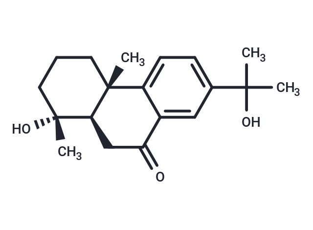 TargetMol Chemical Structure 18-Nor-4,15-dihydroxyabieta-8,11,13-trien-7-one