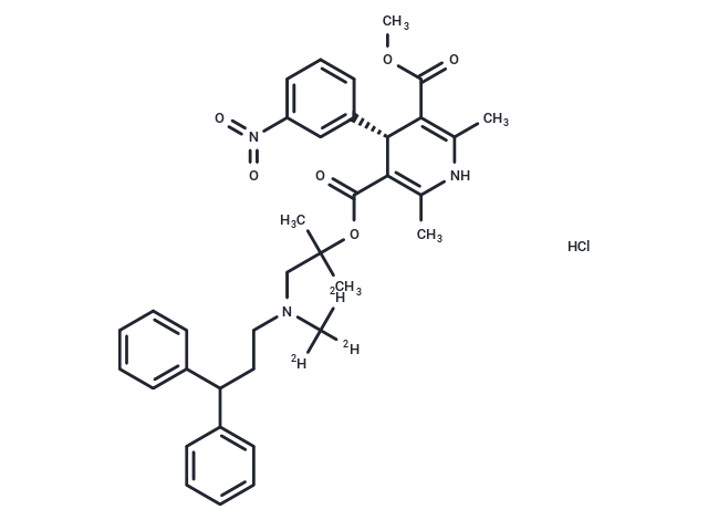 (R)-Lercanidipine-d3 hydrochloride Chemical Structure