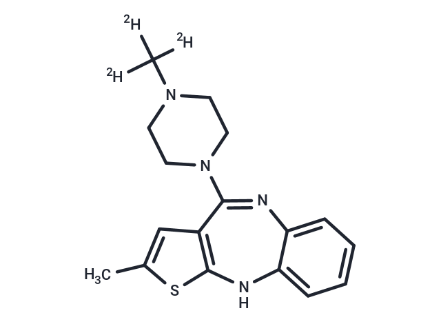 TargetMol Chemical Structure Olanzapine D3