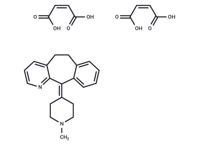 Azatadine dimaleate Chemical Structure