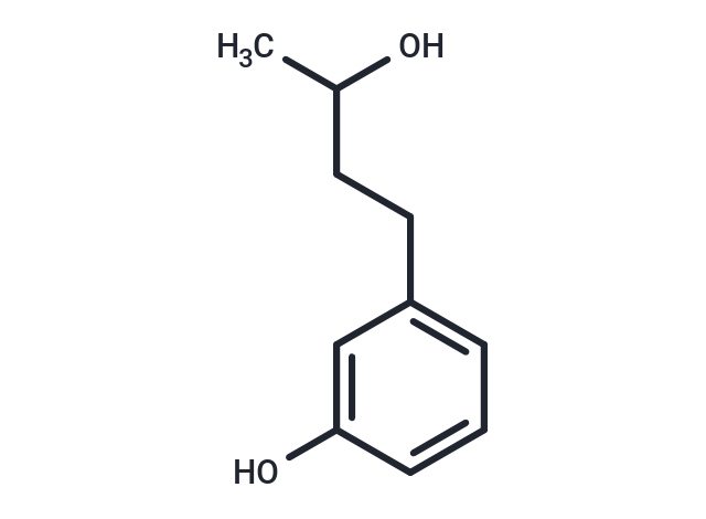 3-(3-Hydroxybutyl)phenol Chemical Structure