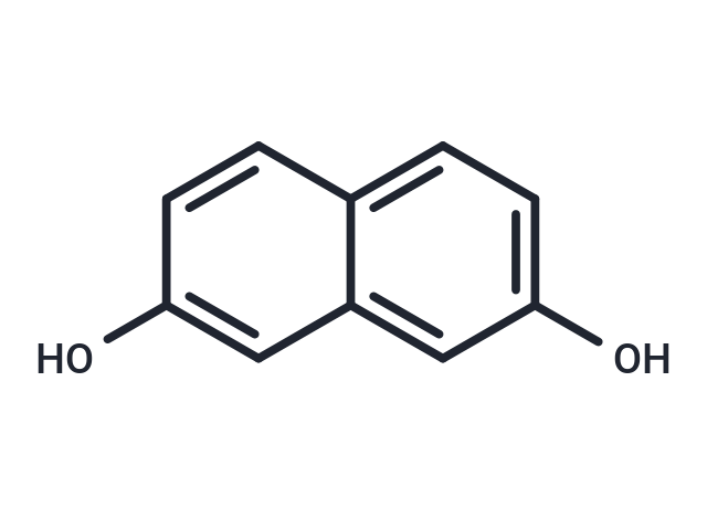 2,7-Dihydroxynaphthalene Chemical Structure
