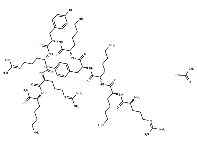 MLCK inhibitor peptide 18 acetate Chemical Structure
