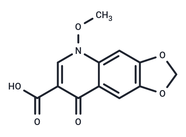 Miloxacin Chemical Structure