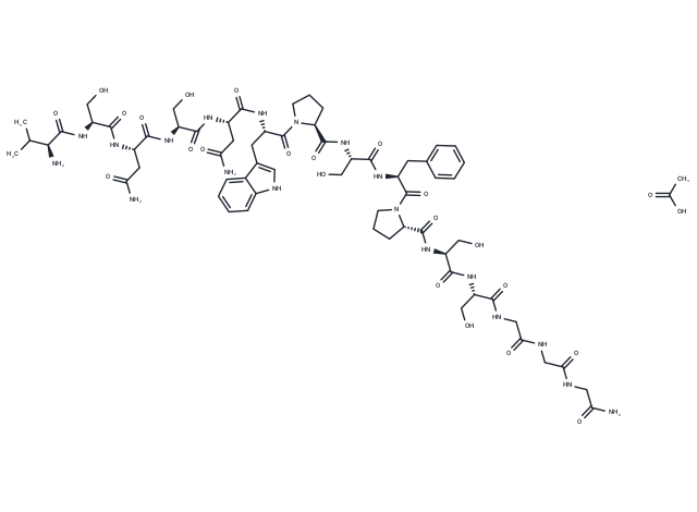 Caloxin 2A1 acetate Chemical Structure