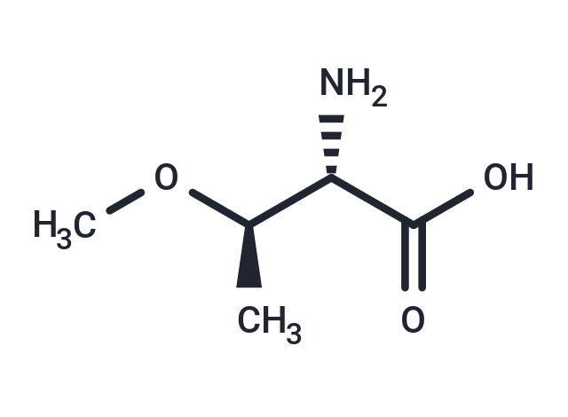 (2S,3R)-2-Amino-3-methoxybutanoic acid Chemical Structure